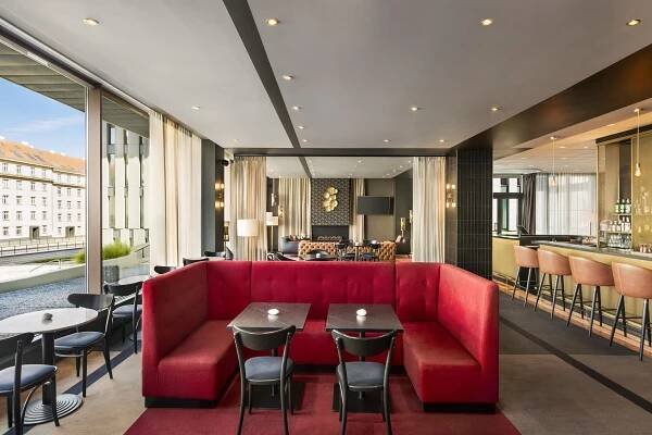 Bar at Vienna House by Wyndham Diplomat Prague in Prague, Other than US/Canada