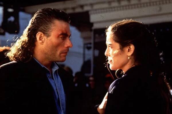 Živý terč - Z filmu - Jean-Claude Van Damme, Yancy Butler