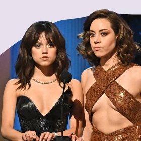 Jenna Ortega and Aubrey Plaza's BFF chemistry is chilling &- and we need them in a movie together ASAP