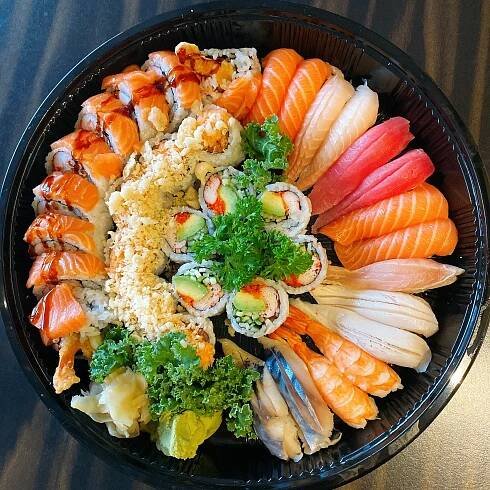 Party Tray & Sashimi Platter – O Sushi