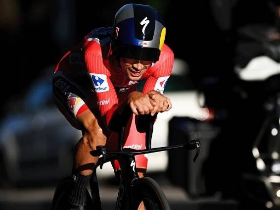 Vuelta a España: Primož Roglič claims fourth GC title as Stefan Küng wins stage 21 time trial