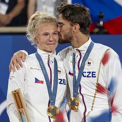 Kateřina Siniaková a Tomáš Macháč