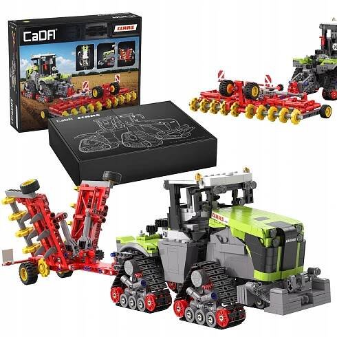 STAVEBNICE CADA ZEMĚDĚLSKÝ TRAKTOR CLAAS XERION 5000 1336DÍLŮ