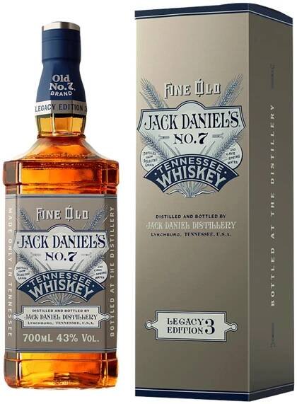 Jack Daniel's Tennessee Whiskey Legacy Ed. 43%