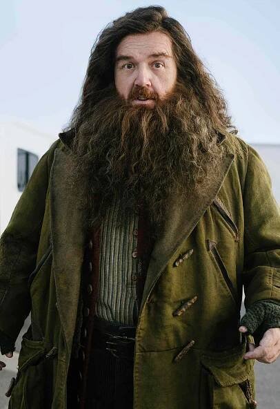 HBO has released a first look photo of Nick Frost as Rubeus Hagrid