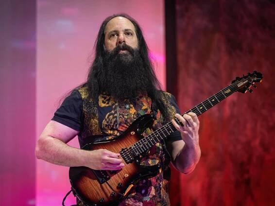 John Petrucci on stage