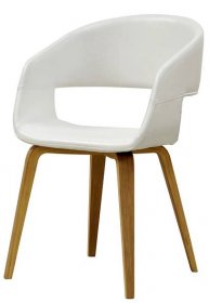 Jídelní židle Kimberly (SET 2 ks), dub/bílá