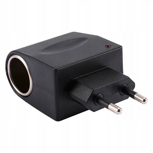 NAPÁJECÍ ADAPTÉR AC NA DC SE ZÁSUVKOU ZAPALOVAČE 12V 500MA Váha výrobku včetně jednotkového obalu 0.05 kg