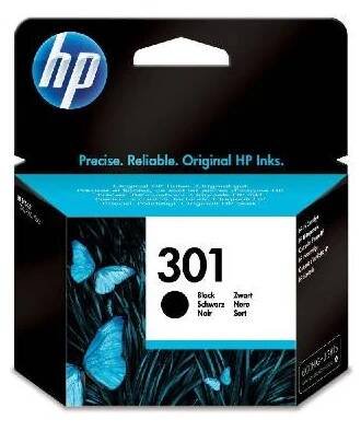 HP 301 (CH561EE) - cartridge, black (černá)