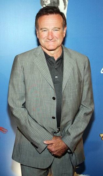 Lawrence¿s recent outing comes shortly after he shared his hopes to honor Williams, who tragically died by suicide in 2014 at age 63, by using his voice as AI; (Williams in 2007)