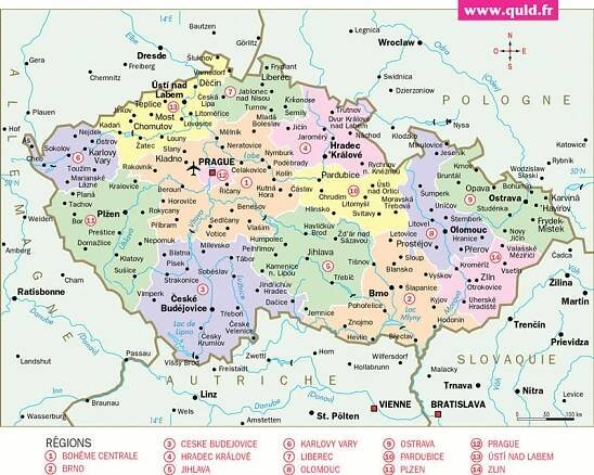 Carte de Prague