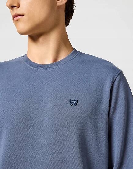 Wrangler SIGN OFF CREW XL Pánská mikina nerozepínací Velikost XL