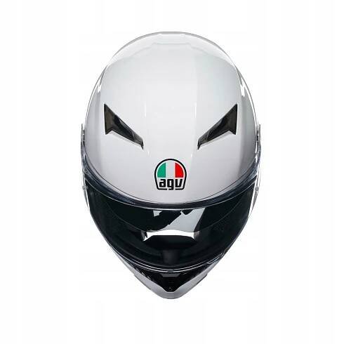 MOTOCYKLOVÁ PŘILBA INTEGRÁLNÍ AGV K3 E2206 MPLK SETA WHITE S MIXÉREM vel. M Obvod hlavy 57–58 cm