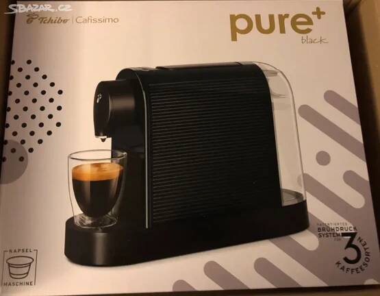 Nový kávovar Tchibo Cafissimo Pure Plus černý