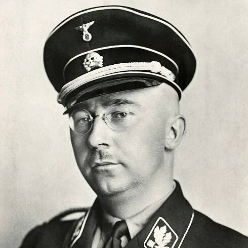 Photograph of SS leader Heinrich Himmler