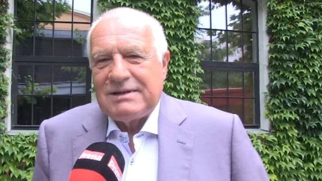 VIDEO: Rozhovor s Václavem Klausem před natáčením TGM!