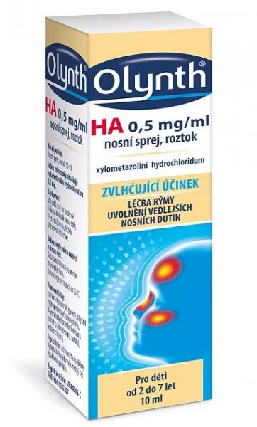 Olynth HA 0,05% nosní sprej 10 ml
