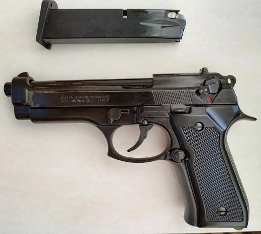 Plynová pistole - Kimar - Beretta 92 + 91 nábojů