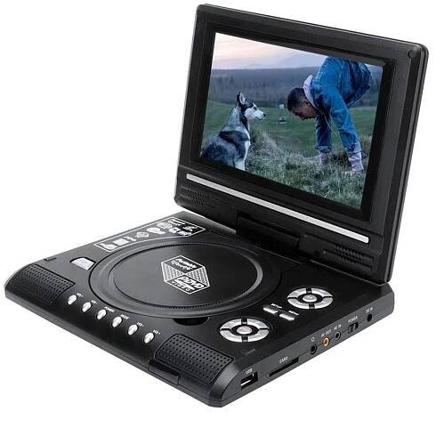 Prenosný DVD prehrávač s CD filmami/herná funkcia 7.8 palca