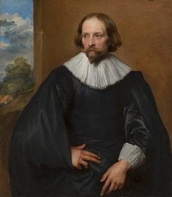 Portrait of painter Quintijn Symons circa 1632-1635