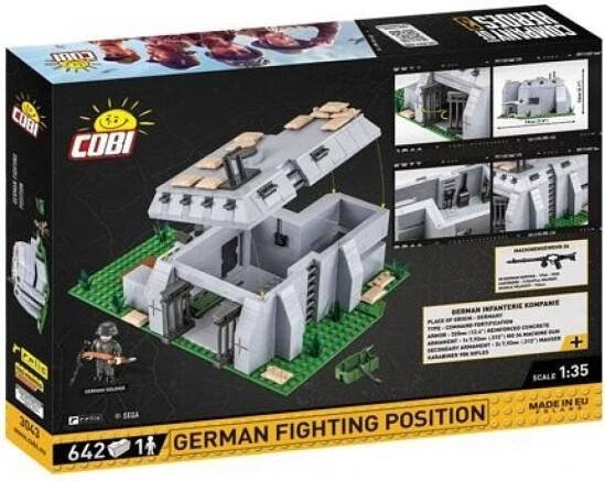 COBI 3043 Company of Heroes 3 Německé bojové opevnění