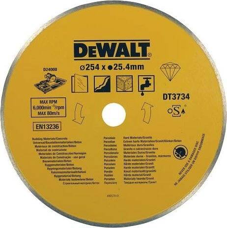 DeWALT DT3734-XJ 254 mm