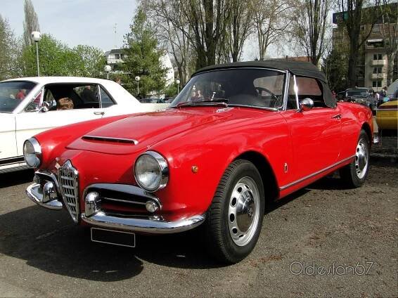 Alfa romeo Giulietta Spider (1955) detailní informace, videa, motorizace a zajímavosti