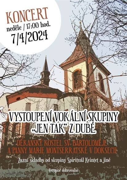 Koncert v kostele oprava
