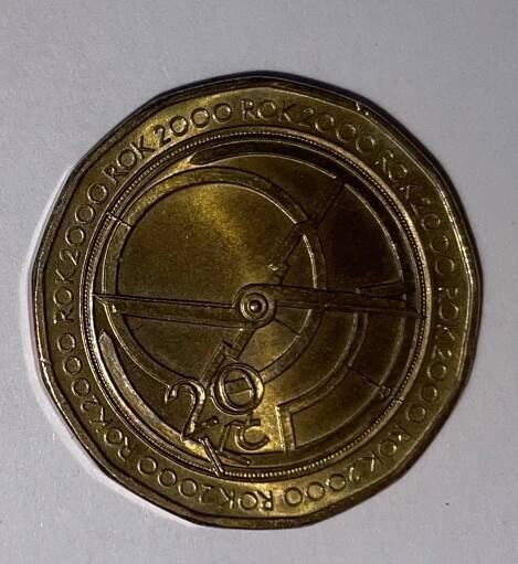 Mince 20 Kč, rok 2000, vzor milénium - Numismatika