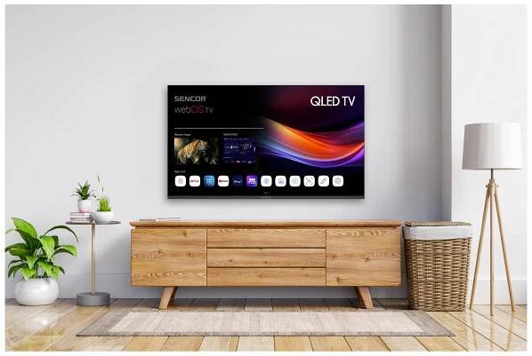 55" SMART QLED Televize | SLE 55Q871B | Sencor.cz