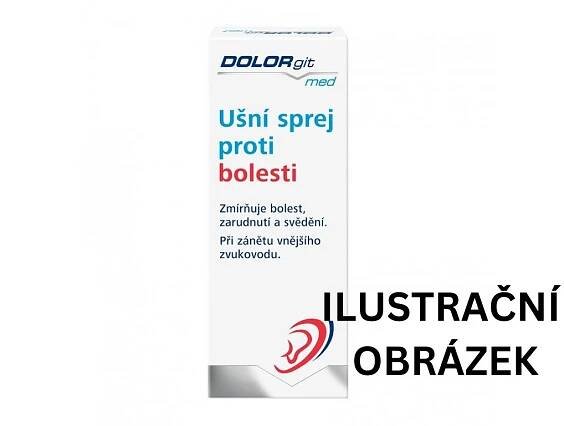 DOLORgit med Ušní sprej proti bolesti 20 ml - Biotika.net