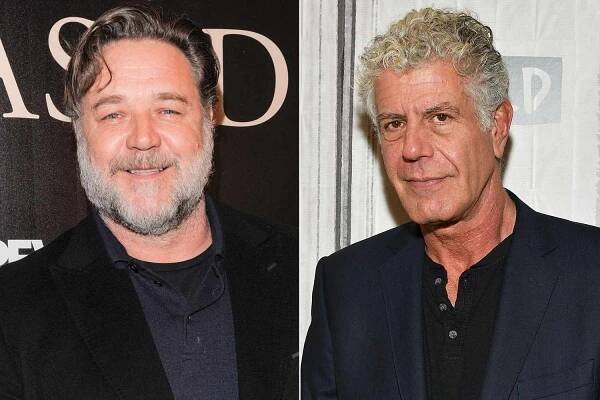 Russell Crowe donates to destroyed Beirut restaurant in memory of Anthony Bourdain