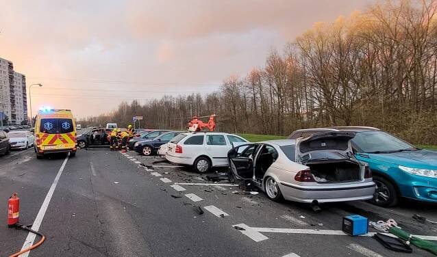 Při nehodě v Havířově se zranilo 7 lidí včetně dítěte