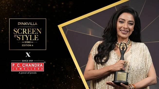 Pinkvilla Screen & Style Icons Awards 2025: Rupali Ganguly wins P.C. Chandra presents Best Actor TV Female