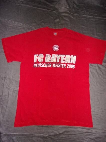 FC Bayern Mnichov-triko vel.M pro sběratele - Vybavení pro kolektivní sporty