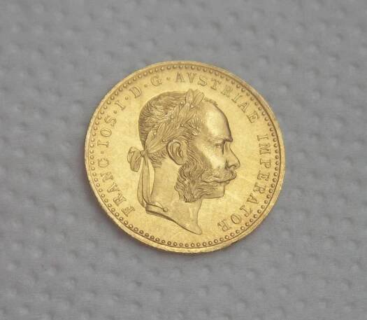 Zlatý dukát 1915 Franz Josef l. ve skvělém stavu