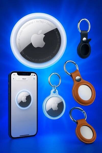 ORIGINÁLNÍ LOKÁTOR APPLE AIRTAG BLUETOOTH PRO KLÍČE TAŠKY + POUZDRO, barvy