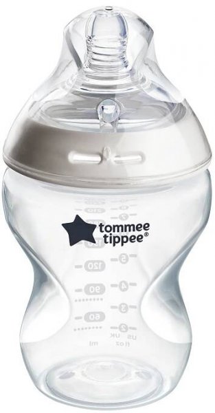 Tommee Tippee Natural Start Samosterilizačná Dojčenská Fľaša s ANTI-COLIC cumlíkom Pomalý Prietok 260 ml 0m+ 1 ks