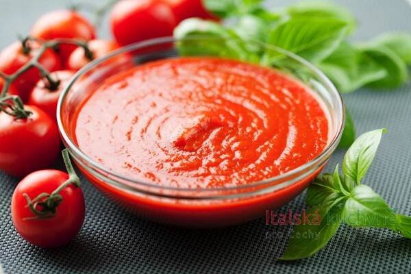Rajčatová omáčka - Italská kuchyně