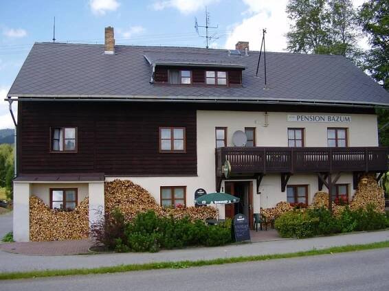Penzion Bázum Horní Vltavice Exteriér fotografie