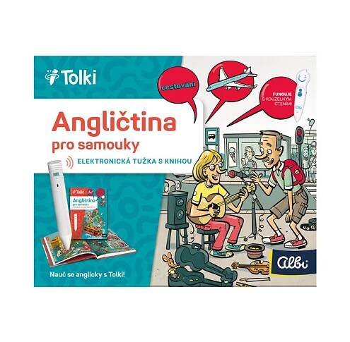 Kouzelné čtení pro dospělé - Albi tužka 2.0 a Angličtina pro samouky Tolki
