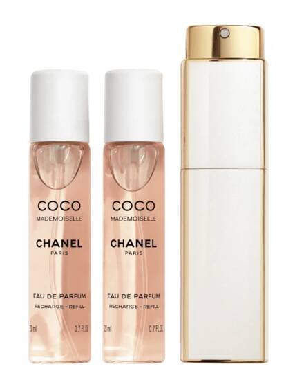 COCO MADEMOISELLE OPAKOVANĚ PLNITELNÝ FLAKÓN TWIST AND SPRAY – EAU DE PARFUM - 3x20 ml | CHANEL