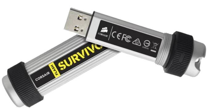 Extra odolný USB flash disk Corsair Survivor 128GB | Hra Rondo - Svět odměn a zábavy