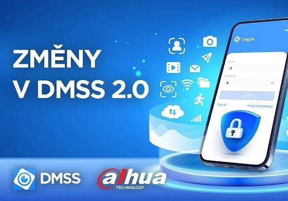 Změny v přidávání zařízení do aplikace DMSS 2.0.