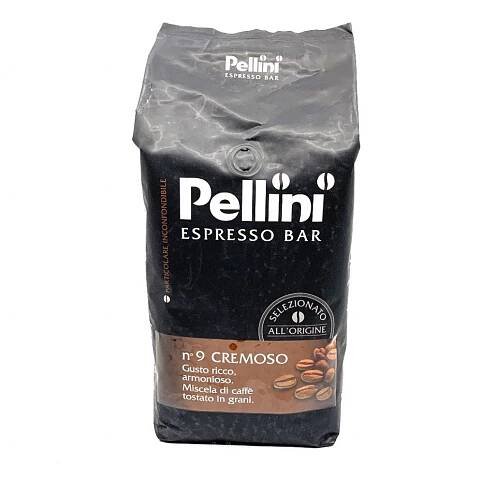 Pellini Espresso Bar n°9 Cremoso zrnková káva 1 kg - KAFFA