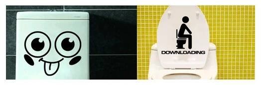 Samolepky na WC / do koupelny
