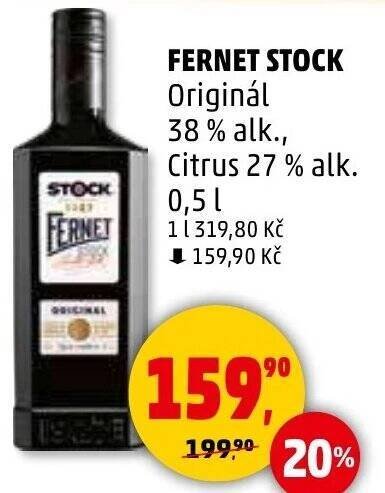 Fernet stock