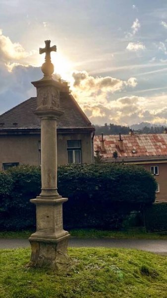 Boží muka v ulici Františka Balatky (Železný Brod) - Český ráj, Pojizeří a Podkrkonoší - informace z regionů