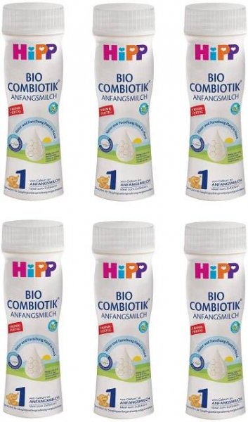 HiPP 1 BIO Combiotik Mléko tekuté 6 x 200 ml