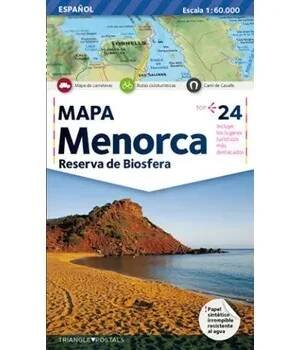Mapa Menorca